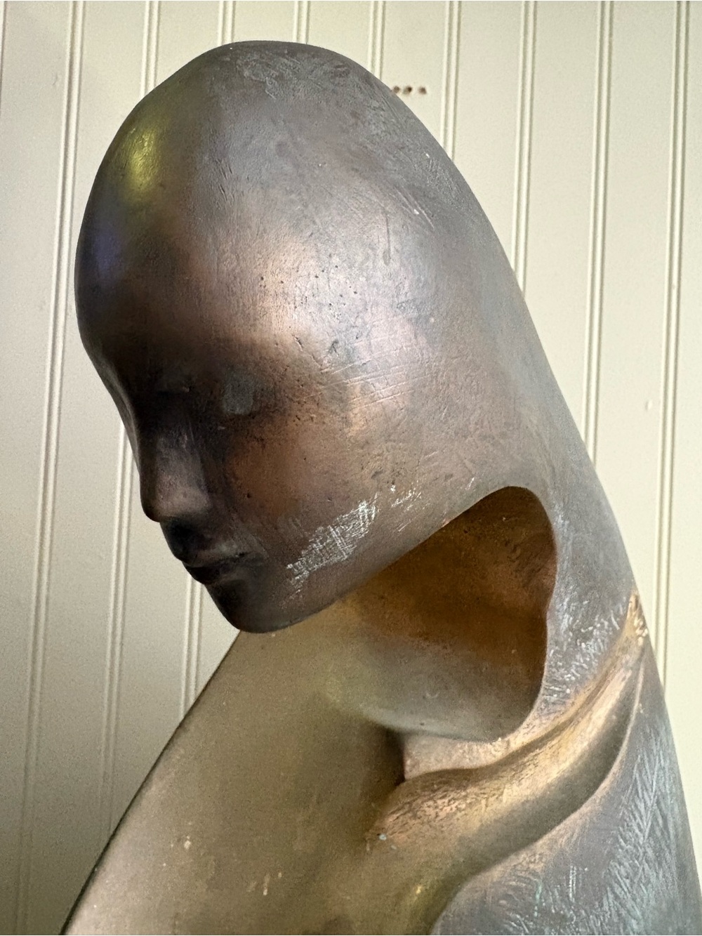 RARE Angelo Basso Bronze Sculpture “Mother and Child” Limited Edition VIII/IX - Picture 7 of 11